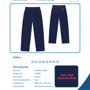 Pantalón largo